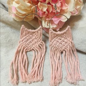 Macrame Cord earrings